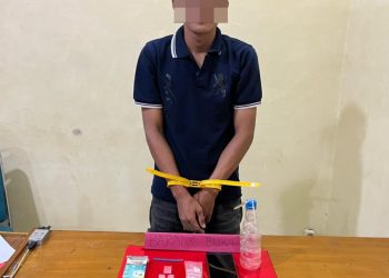 ‎Satresnarkoba Polres Sarolangun Ungkap Kasus Sabu, Amankan Pelaku dan Senpi Rakitan