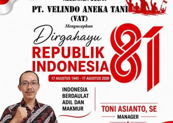 Keluarga Besar PT. VAT Mengucapkan Dirgahayu ke-81 Republik Indonesia