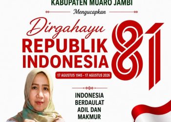 UPTD Puskesmas Muara Kumpeh Mengucapkan Dirgahayu ke-81 Republik Indonesia
