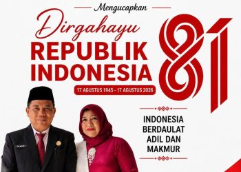 Keluarga Besar Kecamatan Singkut Mengucapkan Dirgahayu ke-81 Republik Indonesia
