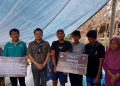 Harapan di Tengah Puing Kebakaran, Pramuka Tanjab Timur Salurkan Bantuan Rp152 Juta