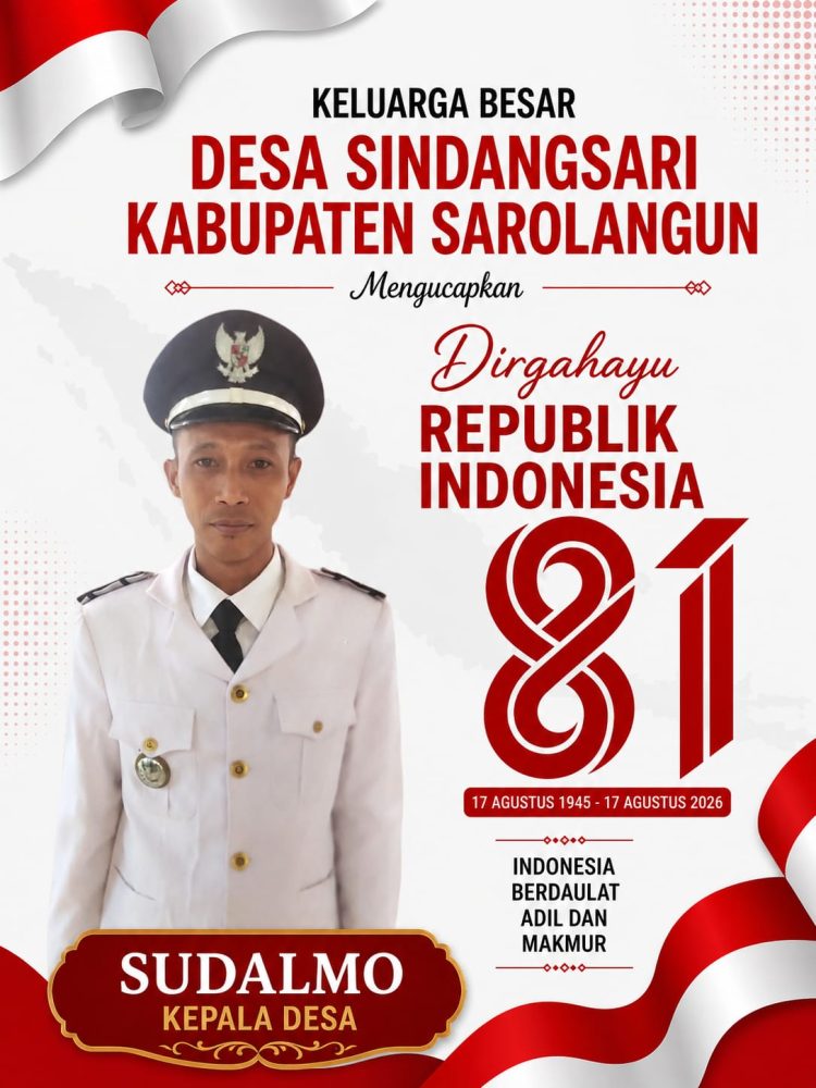 Desa Sindangsari Mengucapkan Dirgahayu ke-81 Republik Indonesia