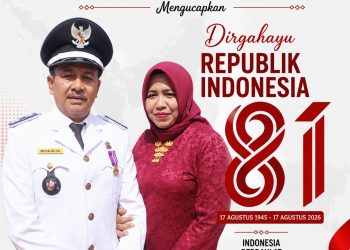Desa Perdamaian Mengucapkan Dirgahayu ke-81 Republik Indonesia