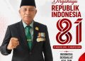 Anggota DPRD Kabupaten Sarolangun Purna. Peltu Nurdin Mengucapkan Dirgahayu ke-81 Republik Indonesia