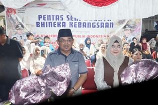 Pentas Budaya Minang dan India Warnai Malam Kebersamaan di Kuala Tungkal