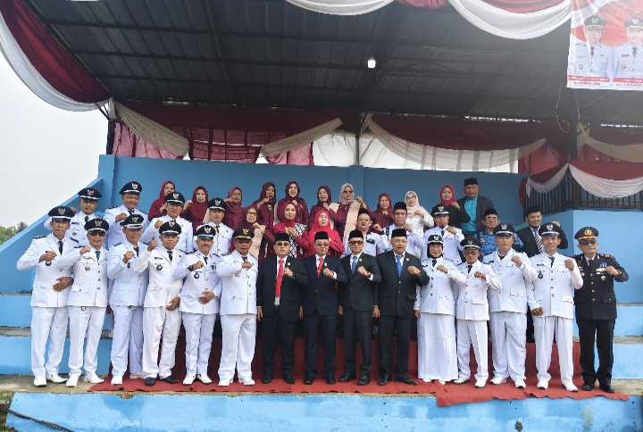 4 Anggota DPRD Dapil Kumpeh Hadiri Upacara HUT ke-81 RI, Teguhkan Semangat Kebersamaan