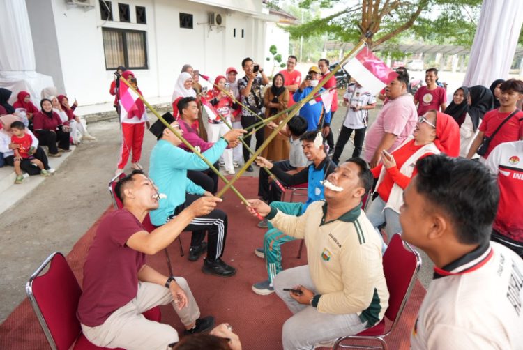 Semarak HUT ke-81 RI, Sekretariat DPRD Muaro Jambi Gelar Lomba Seru Antar Pegawai