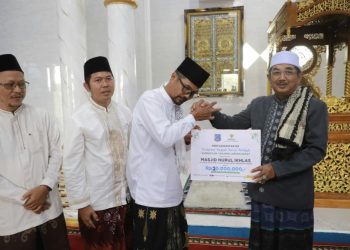 Dari Masjid Nurul Ikhlas, Anwar Sadat Sampaikan Kabar Besar: Jalan Dibangun, UHC Prima Diperkuat
