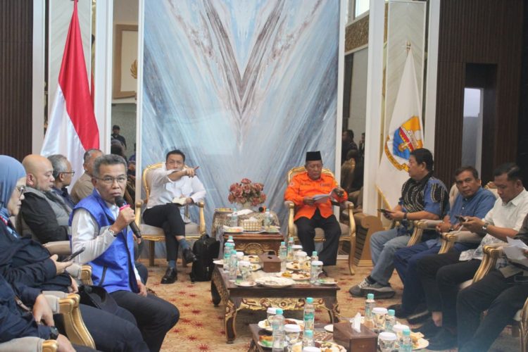 Rakor Bersama Wamen LH, Wagub Sani: Kendalikan Karhutla Harus Libatkan Semua Pihak