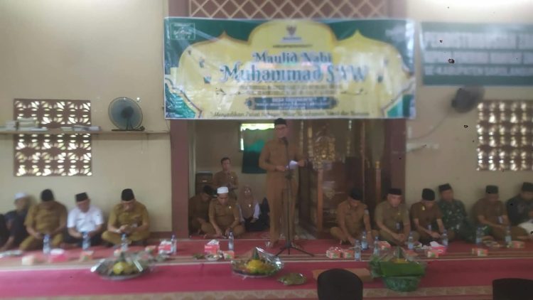 Bupati Sarolangun Salurkan Zakat untuk 270 Mustahik di Tiga Desa Kecamatan Singkut