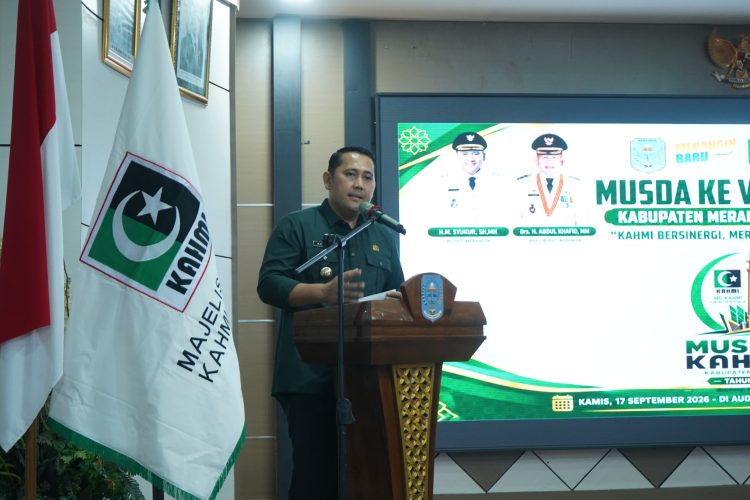 Buka Musda V KAHMI, Bupati Syukur Tekankan Gagasan dan Disiplin untuk Bangun Daerah