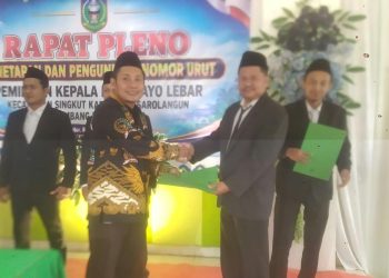 Sutiman S.IP Raih Nomor Urut 2, Siap Pimpin Desa Payolebar 2027–2035