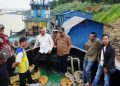 Ketua DPRD Kota Jambi Tinjau Abrasi Batanghari, Dorong Pembangunan Turap