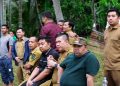 Ketua DPRD Batang Hari Hadiri Laga Persahabatan Persibri Old Star vs Garuda Mas FC