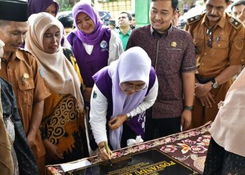 Ketua DPRD Batang Hari Hadiri Peresmian Posyandu Kasih Ibu di Desa Bungku