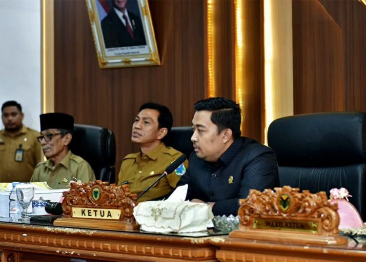 DPRD Batang Hari Terima Nota Pengantar KUA-PPAS APBD 2027