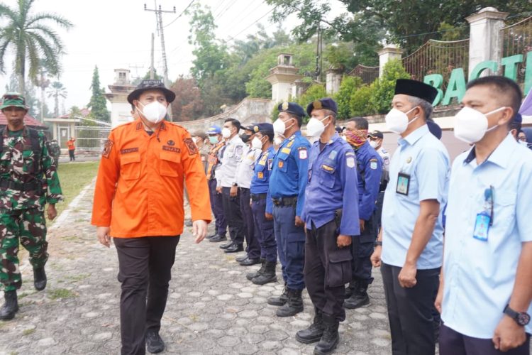 Pemkab Merangin Gelar Apel Siaga Hadapi Ancaman Bencana Hidrometeorologi