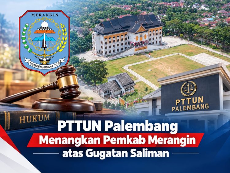PTTUN Palembang Tolak Gugatan Saliman, Pemkab Merangin Menang di Tingkat Banding