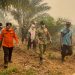 Gubernur Jambi dan Danrem Tinjau Karhutla di Kumpeh, Angin Kencang Hambat Pemadaman
