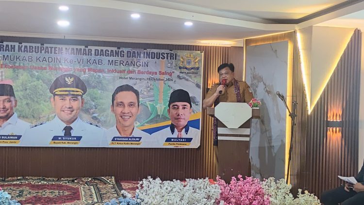 Buka Mukab Kadin ke-VI, Bupati Merangin Sampaikan Enam Poin Strategis Penguatan Ekonomi Daerah